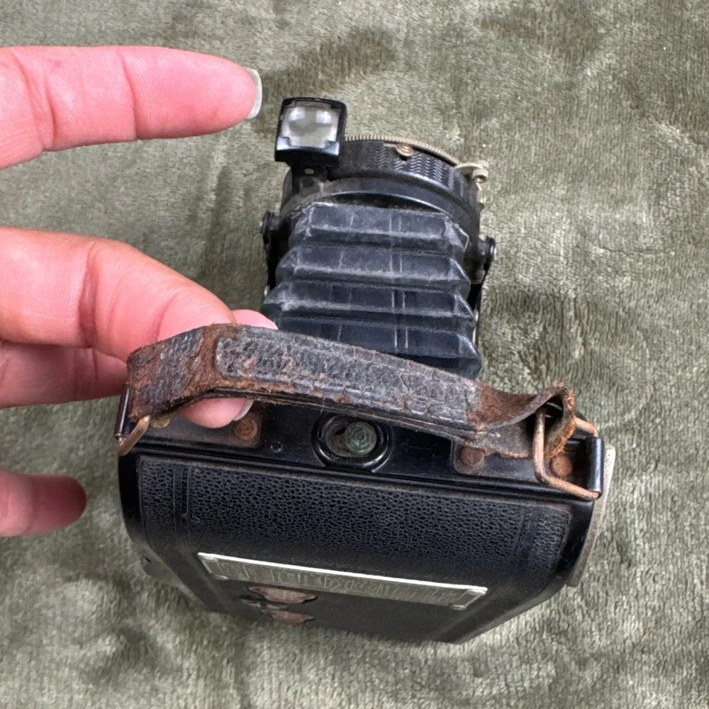 Voigtlander Bessa Folding‎ Camera Anastigmat Skopar 1:4.5 Compur-Rapid Vintage